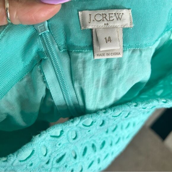 J.Crew Eyelet Mini Skirt - Picture 3 of 3
